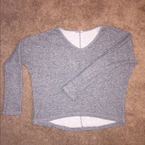 Tobi M/S crop sweater shirt [worn] pills removed!
